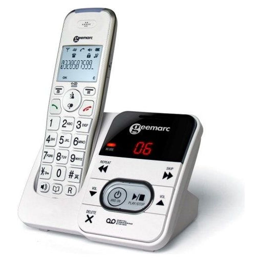 Geemarc AmpliDECT 295 Amplified Cordless Telephone with Answering Machine - Accessories4hearingaids